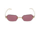 Cartier Sunglasses  Ct0636s 003 Gold Gold Violet 55/18/140