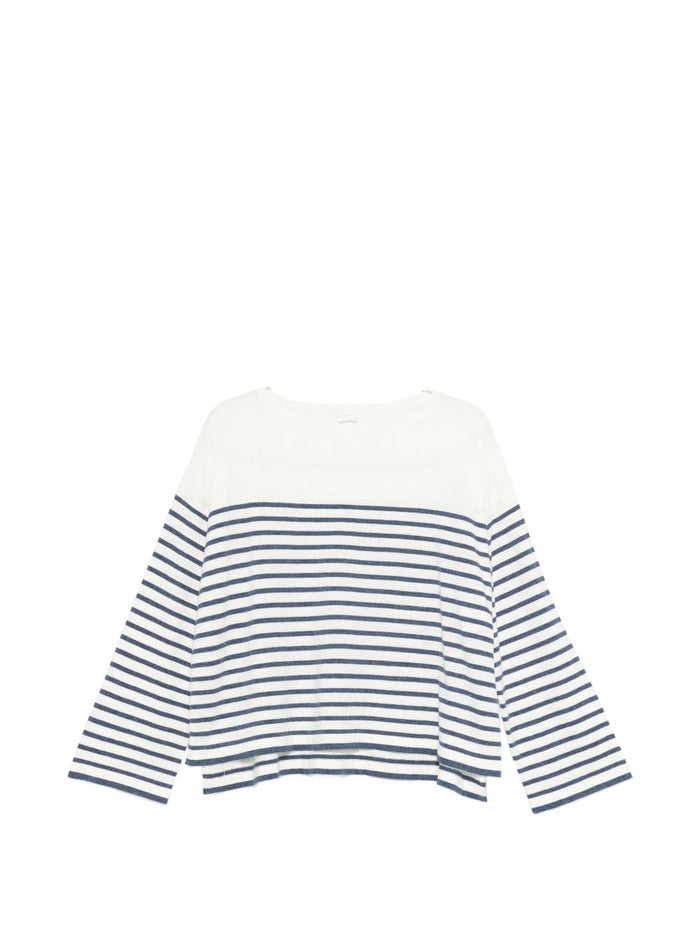 Ct Plage Striped Cotton Sweater