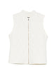 Fabiana Filippi White Cotton Linen Polyester Coat