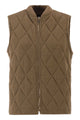 Fabiana Filippi Quilted Cotton And Linen Waistcoat With Sequins