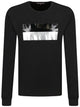 Michael Kors Men Black Cotton Sweatshirt