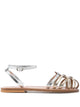 Kjacques Cyrenia Two-Tone Metallic Sandals
