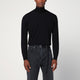 Drumohr  Black Wool Turtleneck Sweater