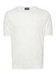 Drumohr White Cotton T-Shirt