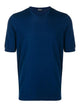 Drumohr Blue Cotton T-Shirt