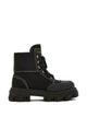 Ganni Black Cotton Boots