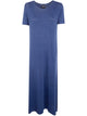 Anneclaire Jersey Linen Short Sleeves Long Dress
