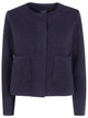 Anneclaire Round Neck Knitted Jacket