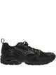 Mizuno Black Rubber Polyurethane Fabric Flat Shoes