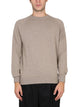 Drumohr Crossneck Ribbed Collar Jersey