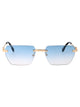 Dsquared2 Gold Blue Metal Sunglasses