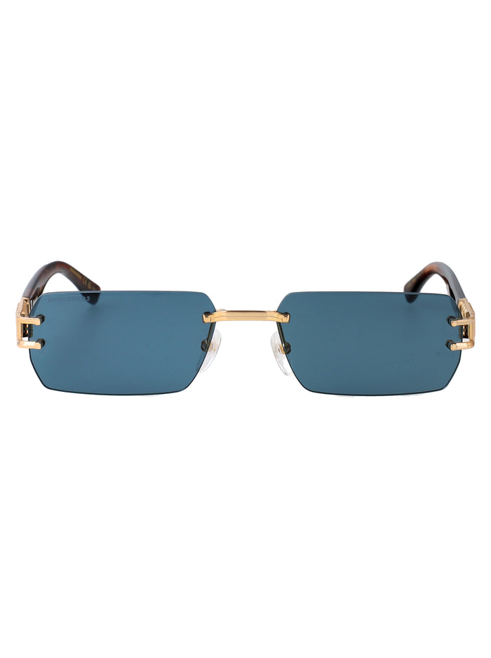 Dsquared2 Rose Gold Metal Sunglasses