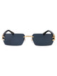 Dsquared2 Gold Metal Sunglasses