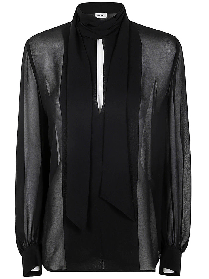 Parosh Georgette Blouson Shirt