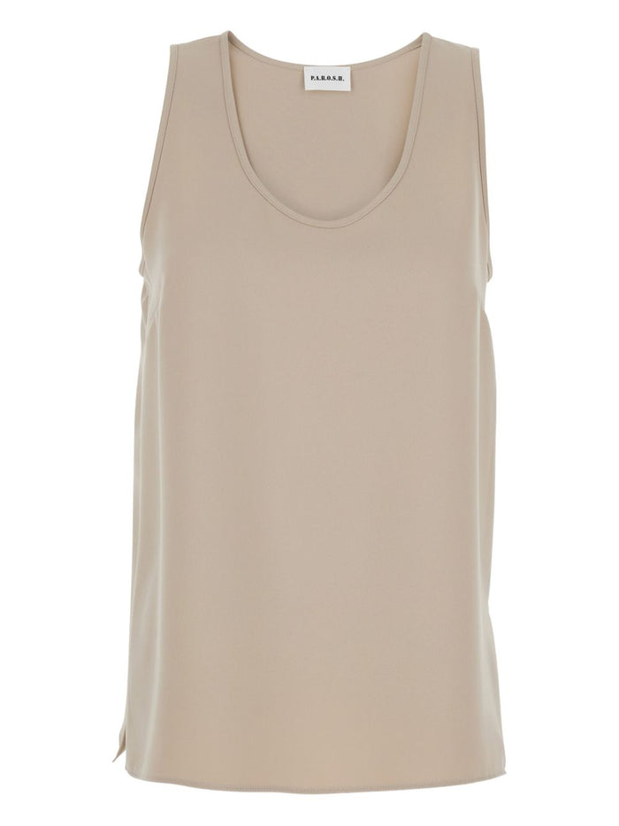 Parosh Sleeveless Top