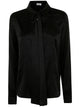 Parosh Silk Shirt With Ribbon