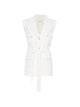 Parosh White Viscose Jacket