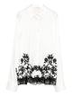 Ermanno Scervino Silk Embroidered Shirt