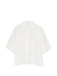 Ermanno Scervino Cotton And Silk Embroidered Shirt