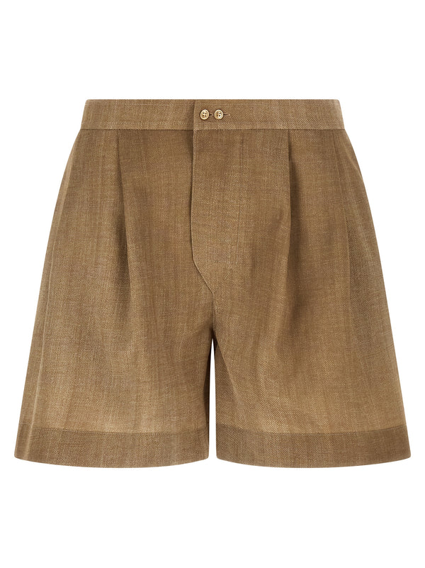 Ermanno Scervino Marocain Shorts