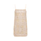 Ermanno Scervino Beige Polyester Mini Dress