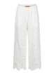 Ermanno Scervino White Cotton Pants