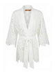 Ermanno Scervino White Cotton Kimono