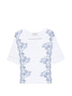 Ermanno Embroidered Cotton T-Shirt