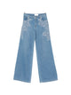 Ermanno Embroidered Denim Jeans