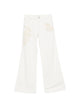 Ermanno Embroidered Denim Jeans
