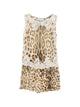 Ermanno Leopard Print Mini Dress