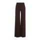 Ermanno Scervino Chestnut Wide Leg Trousers