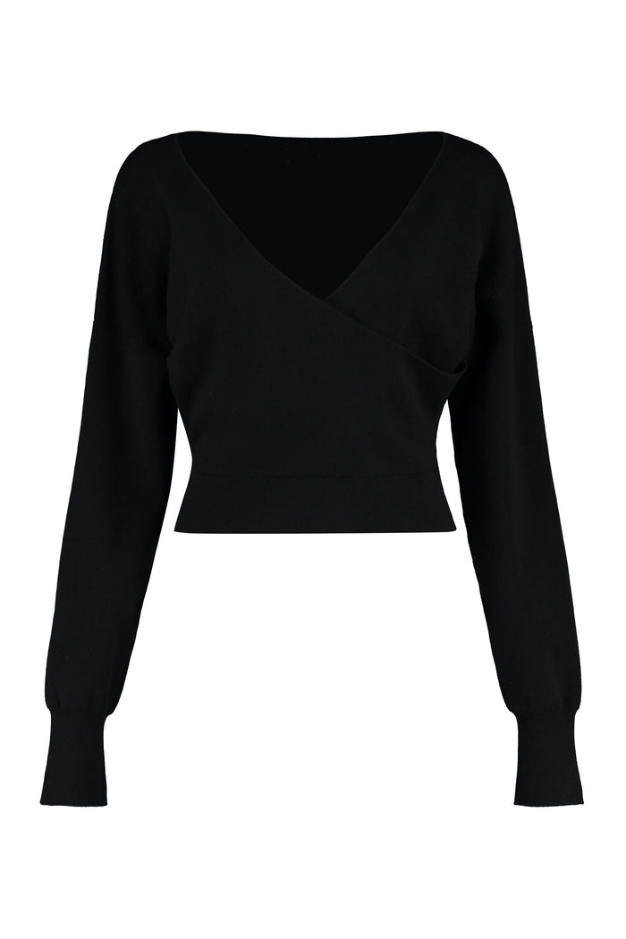 Parosh Lime Wool And Cashmere Sweater