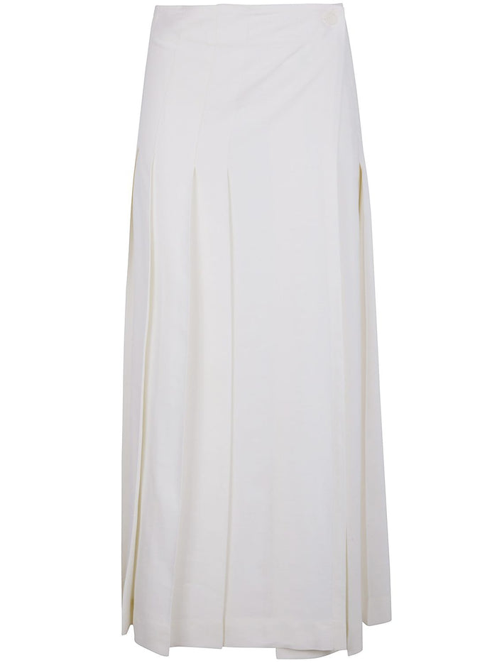 Parosh Maxi Pleated Skirt