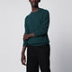 Drumohr Dark Green Cashmere Crew-Neck Sweater
