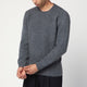Drumohr  Grey Lambswool Sweater