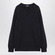 Drumohr Navy Blue Cotton Sweater