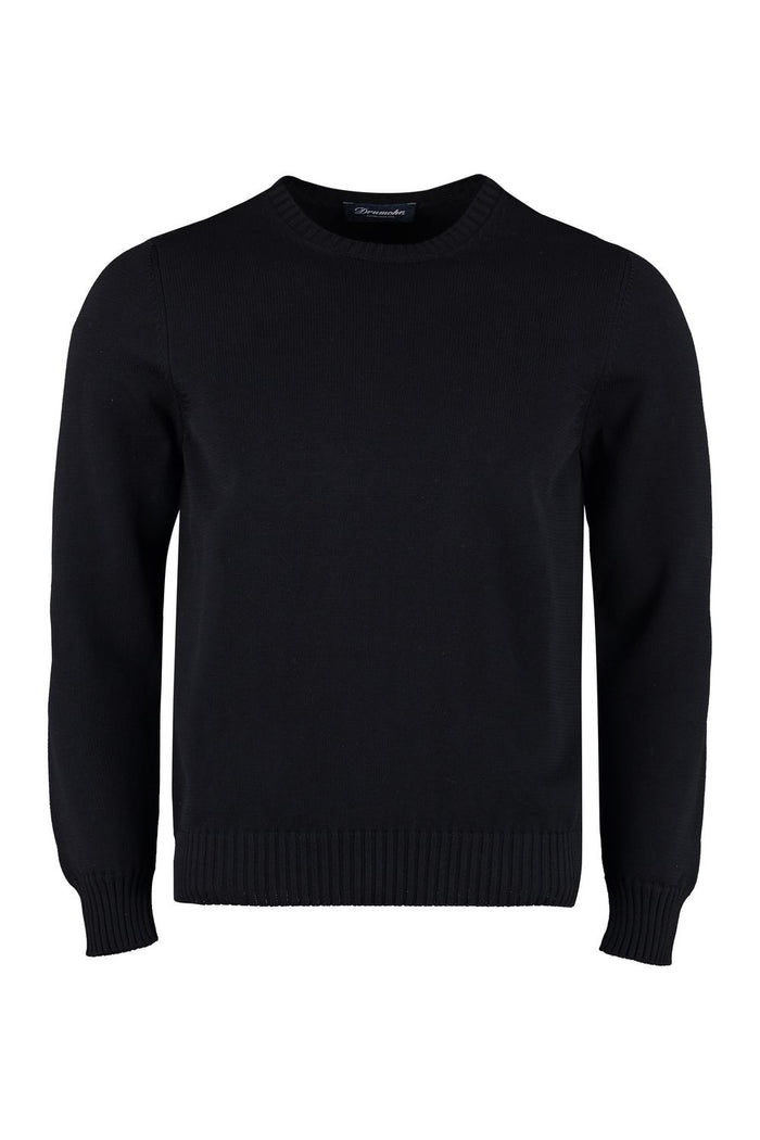 Drumohr Cotton Crew-Neck Sweater