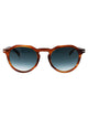 David Beckham Brown Horn Acetate Sunglasses