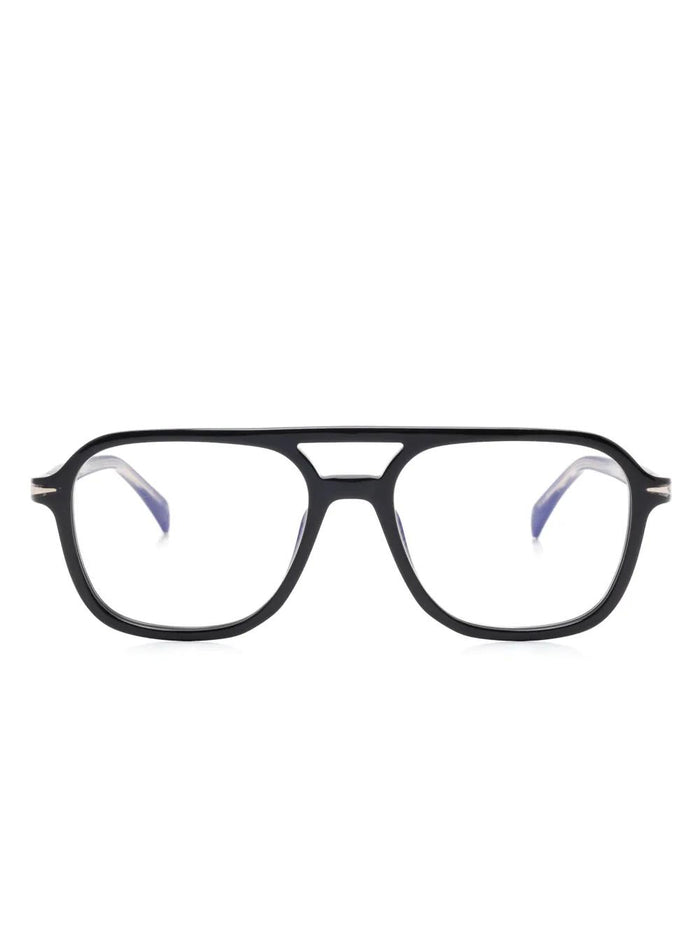 David Beckham Black Gold Acetate Glasses