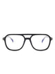 David Beckham Black Gold Acetate Glasses