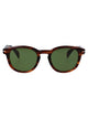David Beckham Brown Horn Acetate Sunglasses