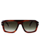 David Beckham Brown Horn Acetate Sunglasses