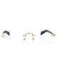David Beckham Brown Horn Acetate Sunglasses