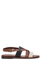 Doucal's Low Leather Sandal