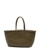 Dragon Difussion Kaki Leather Handbag