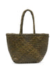 Dragon Difussion Kaki Calf Leather Handbag