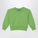 Acne Studios Green Sweatshirt With Small Logo Patch