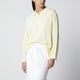 Flore Flore Light Yellow Diana Organic Cotton Polo Shirt