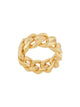 Darkai Gold Cuban Ring